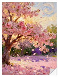 Wall sticker Flowering time