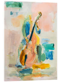 Acrylglasbild Der Musiker - Peter Roder