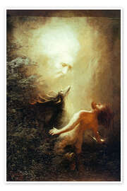Wandbild Du sollst nicht töten!, 1906 - Karl Wilhelm Diefenbach