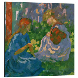 Alubild Licht und Schatten II, Sonnenflecken, 1912 - Giovanni Giacometti