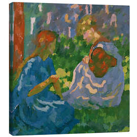 Leinwandbild Licht und Schatten II, Sonnenflecken, 1912 - Giovanni Giacometti