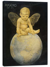 Leinwandbild Jugend, Neujahr 1901