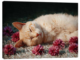 Leinwandbild Love Falls Asleep Here - DejaReve