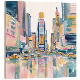 Holzbild Herz von New York - Niphion