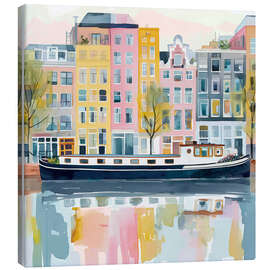 Leinwandbild Amsterdam im Herbst - Niphion