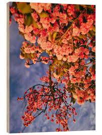 Holzbild Blütenmeer - Ohkimiko