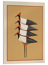 Tableau en plexi-alu Four Birds
