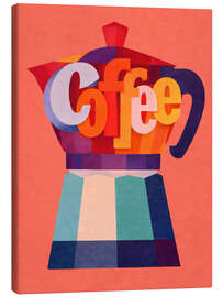 Leinwandbild Coffee - ThingDesign