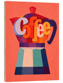Holzbild Coffee - ThingDesign