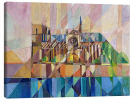 Lærredsbillede Notre Dame de Paris - Iuliia Kotenko