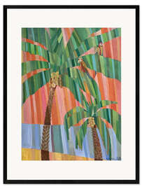 Gerahmter Kunstdruck Tropisches Paradies