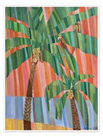 Wandbild Tropisches Paradies - Iuliia Kotenko