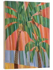 Holzbild Tropisches Paradies - Iuliia Kotenko