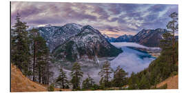 Alubild Hoch über dem Plansee - Denis Feiner
