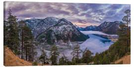 Leinwandbild Hoch über dem Plansee - Denis Feiner
