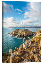 Leinwandbild Château de Dinan, Crozon, Bretagne - Christian Müringer