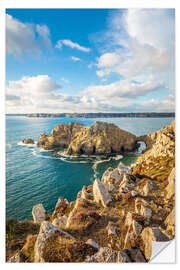 Wandsticker Château de Dinan, Crozon, Bretagne - Christian Müringer