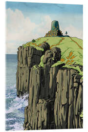 Acrylglasbild Der Felsenschrein - syntetyc