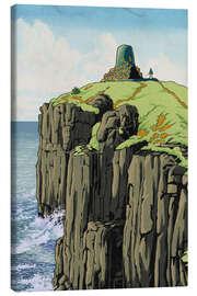 Leinwandbild Der Felsenschrein - syntetyc