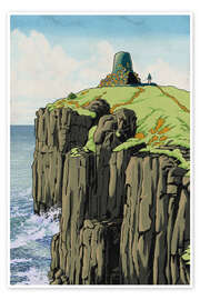 Poster Der Felsenschrein - syntetyc