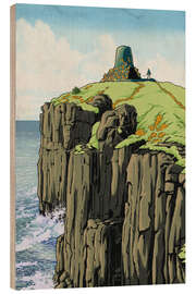 Holzbild Der Felsenschrein - syntetyc