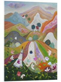 Acrylic print Brave New Spring - Ángeles M. Pomata