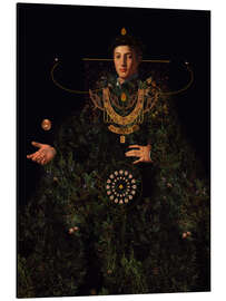 Aluminium print Wisdom - Frank Moth