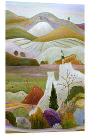 Acrylglasbild Jenseits der Blüte - Ángeles M. Pomata