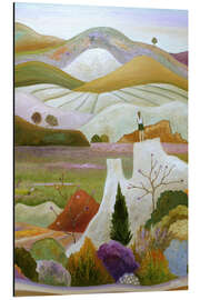 Tableau en aluminium Beyond The Bloom - Ángeles M. Pomata