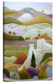 Lærredsbillede Beyond The Bloom - Ángeles M. Pomata