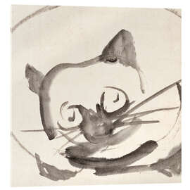 Acrylglasbild Chunky Cat - Matsumoto Hoji