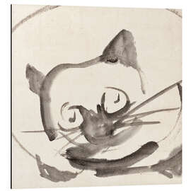Print på aluminium Chunky Cat - Matsumoto Hoji