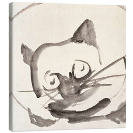 Leinwandbild Chunky Cat - Matsumoto Hoji
