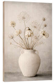 Holzbild Verblassende Wiese - Annika Persson