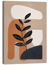 Leinwandbild Modern Minimal Shapes Branch I - Branka Kodžoman