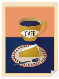 Sticker mural Coffee with Cake - Branka Kodžoman