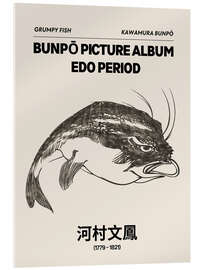 Acrylglasbild Bunpō Gafu - Grumpy Fish