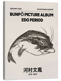 Leinwandbild Bunpō Gafu - Grumpy Fish