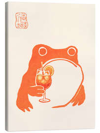Leinwandbild Meika Gafu - Aperol Frog - Matsumoto Hoji