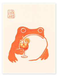 Poster Meika Gafu - Aperol Frog