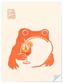 Wall sticker Meika Gafu - Aperol Frog