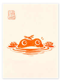 Poster Meika Gafu - Baby Frog