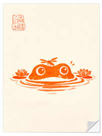 Wall sticker Meika Gafu - Baby Frog
