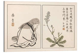 Aluminium print Meika Gafu - Monk and Shepherd’s Purse