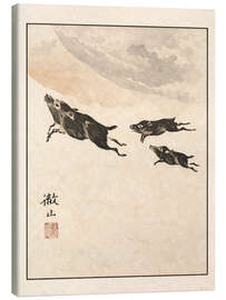 Leinwandbild Meika Gafu - Wild Boars