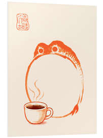 Hartschaumbild Meika Gafu - Coffee Frog - Matsumoto Hoji