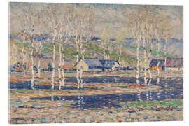 Acrylic print Spring Flood - Vilhelms Purvitis