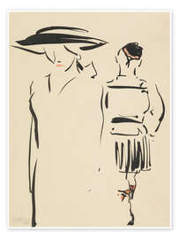 Wandbild Der Abschied, 1915 - Francis Campbell Boileau Cadell