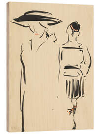 Holzbild Der Abschied, 1915 - Francis Campbell Boileau Cadell