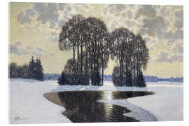 Acrylic print Winter, 1910 - Vilhelms Purvitis